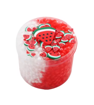 red watermelon crunch slime