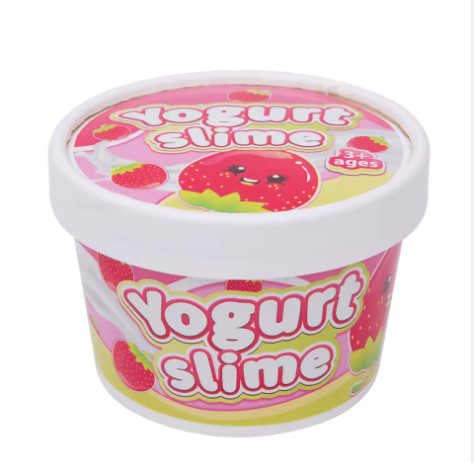 DIY Pink Strawberry Bead Slime🍓