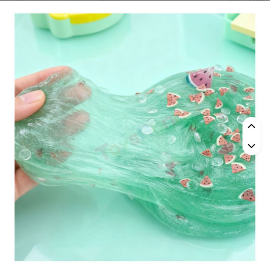 Green Clear Watermelon Slime 🍉